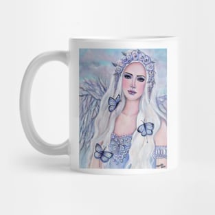 Angel art A new Beginning by Renee Lavoie Mug